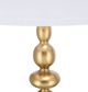 A & B Home Gold/White Round Four Tiered Body Table Lamp-3