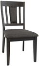 Jofran Inc. American Rustics 6-Piece Dark Brown/Gray Dining Set-4