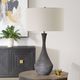 Uttermost® Helston Dark Charcoal Table Lamp-1