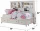 ACME Furniture Lacey White Twin Youth Storage Daybed-2
