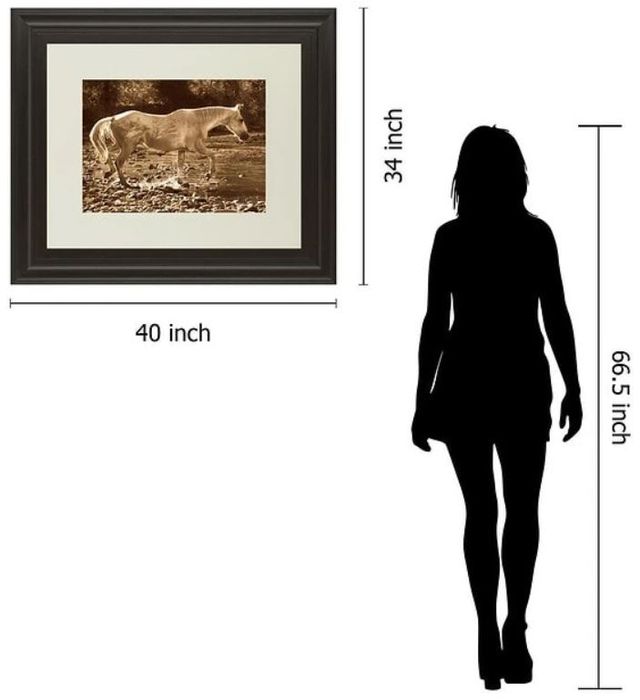 Classy Art The Crossing by Wendy Caro Framed Print Wall Art-3