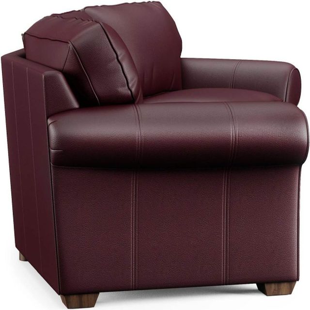 Flexsteel® Vail Dark Red Conversation Sofa-2