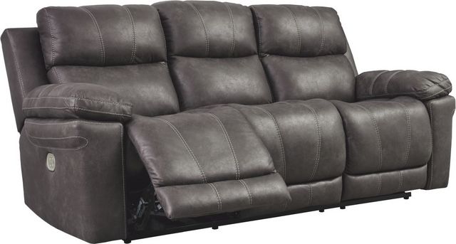Erlangen Power Recliner With Power Headrest - Midnight