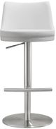 TOV Furniture Reagan White Adjustable Stool-3