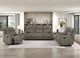 Homelegance® Muncie Brown Manual Recliner-1