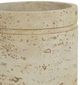 A & B Home Black/Cream Cylindrical Cement Planter with Iron Stand-4