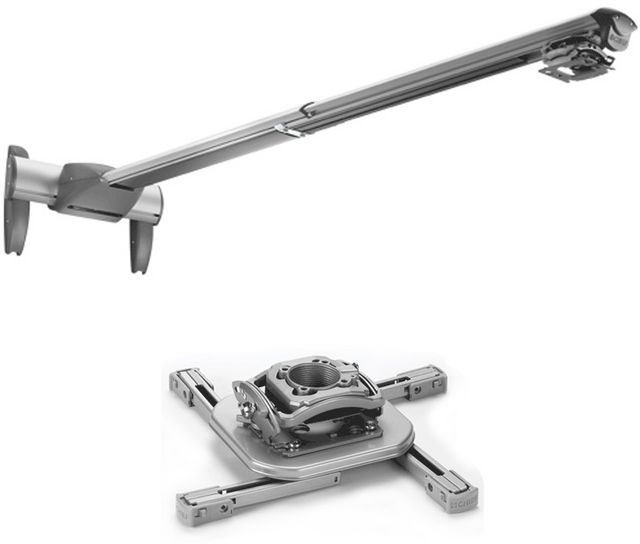 Chief® Silver X-Large Short Throw and Universal Projector Mount Kit-0