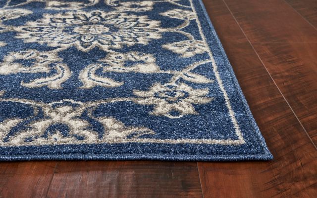 KAS Rugs Lucia Denim Verona 5'x8' Rug-1