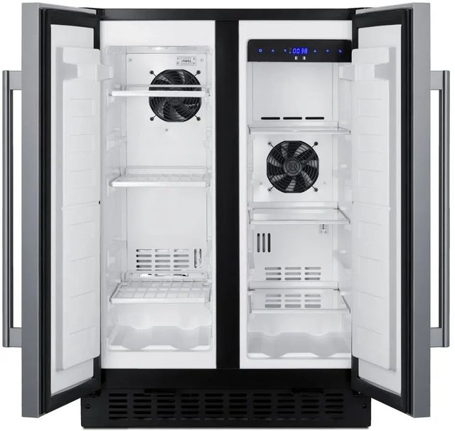 Summit® 3.8 Cu. Ft. Stainless Steel Under the Counter Refrigerator-1