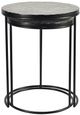 Moe's Home Collection Optic 2-Piece Black/White Nesting Tables-3