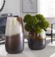 Uttermost® Desert Wind 2-Piece Bronze/Light Gray Vase Set-1