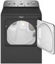 Maytag® 7.0 Cu. Ft. Volcano Black Front Load Gas Dryer-1