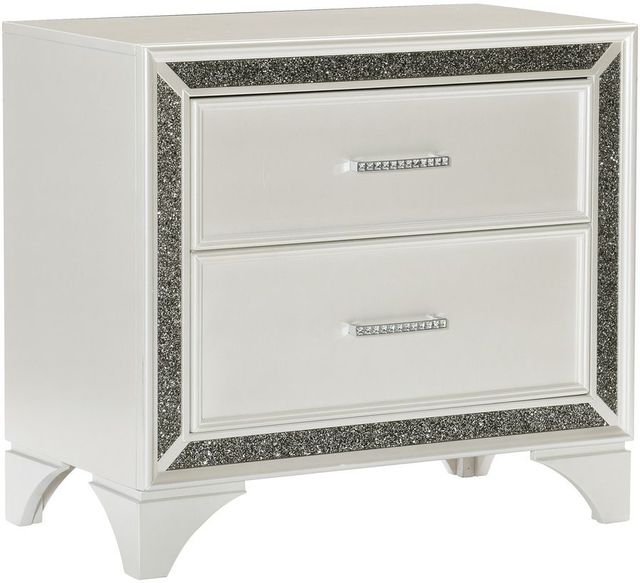 Homelegance® Salon White Nightstand-0