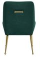 Zuo® Modern Maxine Gold/Green Dining Side Chair-3