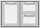 Hestan® AGSDR Series 30” Froth Outdoor Combo Door/Drawer-0