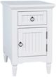 Jofran Inc. Westport White Cabinet Power Chair Side Table-0