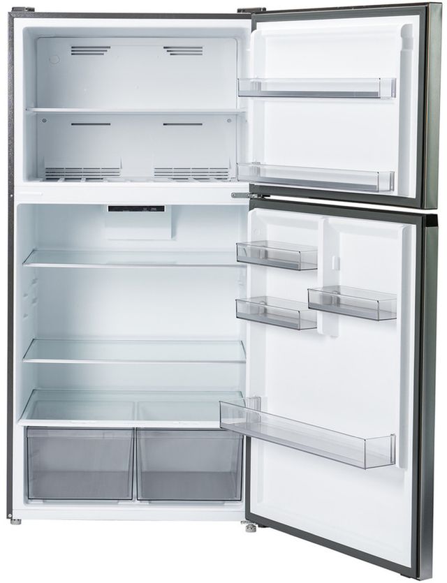Verona® 33” 24 Cu. Ft. Black Top Freezer Refrigerator-1