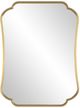 Uttermost® Athena Brushed Brass Mirror-0