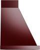Ilve® Nostalgie II Noblesse 40" Burgundy Wall Mounted Range Hood with Copper Trim-2