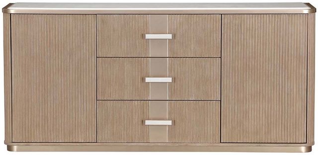 Michael Amini® West Kensington Sea Salt Caramel Sideboard-1