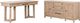 Liberty Furniture Proximity Place 2-Piece Barley Buff Desk and Credenza Set-0