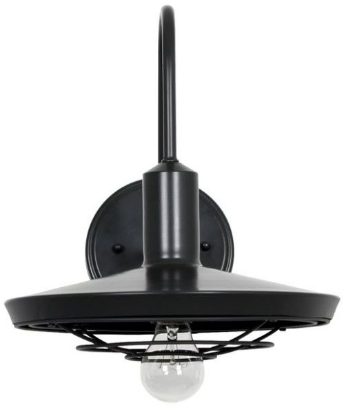YHD Black/Glossy Gray 1-Light Exterior Lighting-3