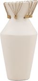 Dovetail Furniture Tavi 2-Piece White Vase Set-1