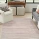 Nourison Home™ Washable Essentials Ivory Mocha 5'x7' Area Rug-5