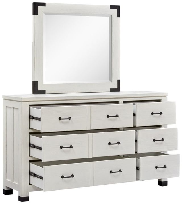 Magnussen Home® Harper Springs Silo White Dresser and Mirror-2
