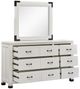 Magnussen Home® Harper Springs Silo White Dresser and Mirror-2