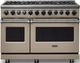 Viking® 7 Series 48'' Nantucket Sealed Burner Pro Style Dual Fuel Range-0