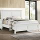New Classic® Home Furnishings Tamarack White Eastern King Bed-1