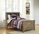 Signature Design by Ashley® Trinell Rustic Brown Youth Twin Bookcase Bed-1