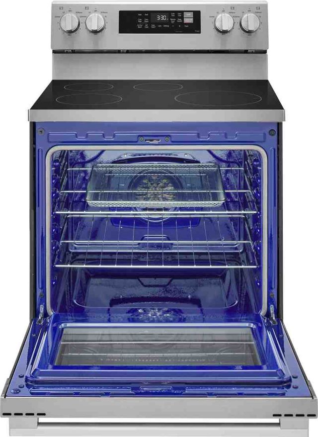 LG 30" Stainless Steel Smart Freestanding Induction Range with ProBake Convection® and Air Fry-1