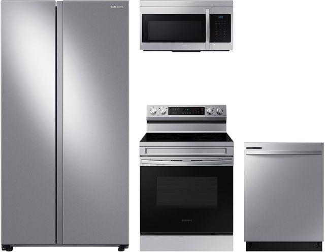 Samsung 4 Piece Stainless Steel Kitchen Package