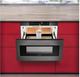 Sharp® 1.2 Cu. Ft. Black Stainless Steel Microwave Drawer-3