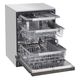 LG 24" PrintProof™ Black Stainless Steel Built In Dishwasher-2
