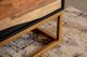 Coaster® Zara Black Walnut/Gold 2-Drawer Accent Cabinet-3