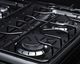 Summit® 24" Black Freestanding Gas Range -2