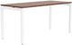 EQ3 Novah Walnut/White Medium Desk-0