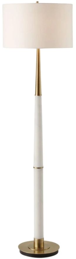 Uttermost® Faro Brushed Antique Brass Table Lamp-3