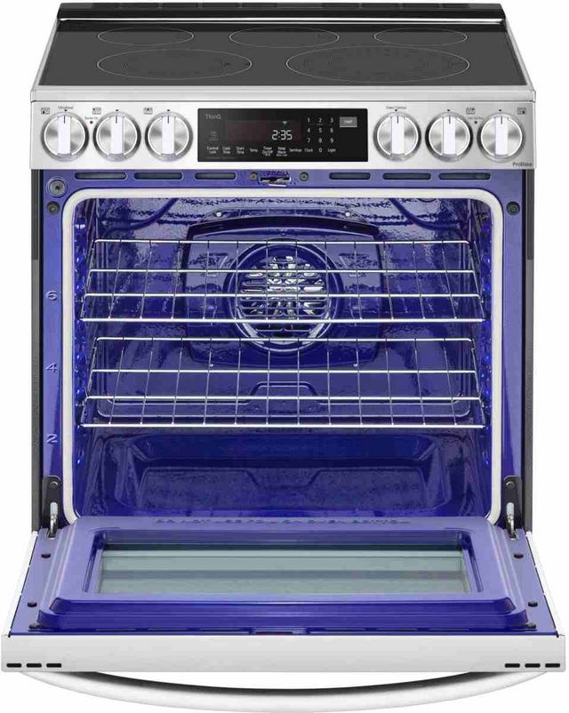 LG 30" PrintProof® Stainless Steel Slide In Electric Range-5