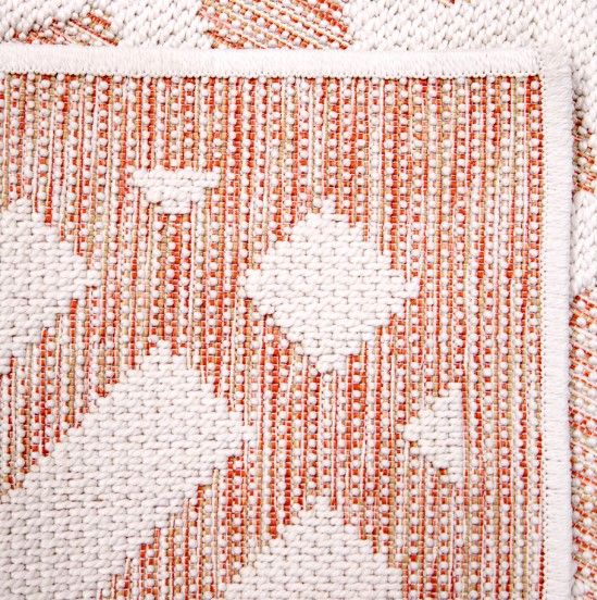 Orian Knitweave Sadler Natural Honeycomb 5'x8' Area Rug-4