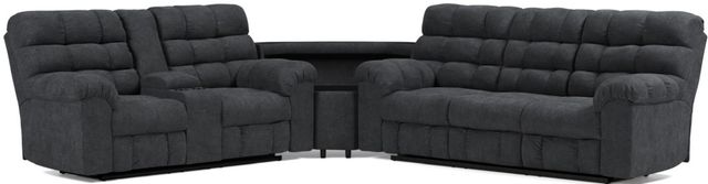 Signature Design by Ashley® Wilhurst 4-Piece Marine Reclining Living Room Set-1