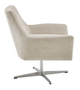 Olliix by Madison Park Dorian Light Taupe Swivel Chair-2