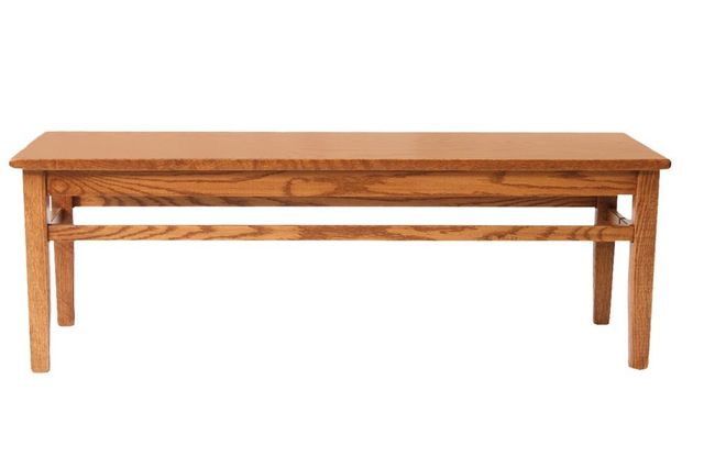 Door County Shaker Leg 36" Backless Bench-0