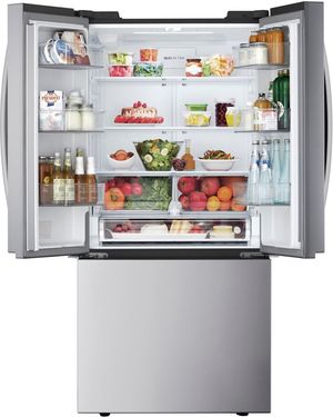 LG 33" 20.8 Cu. Ft. PrintProof™ Stainless Steel Counter Depth French Door Refrigerator