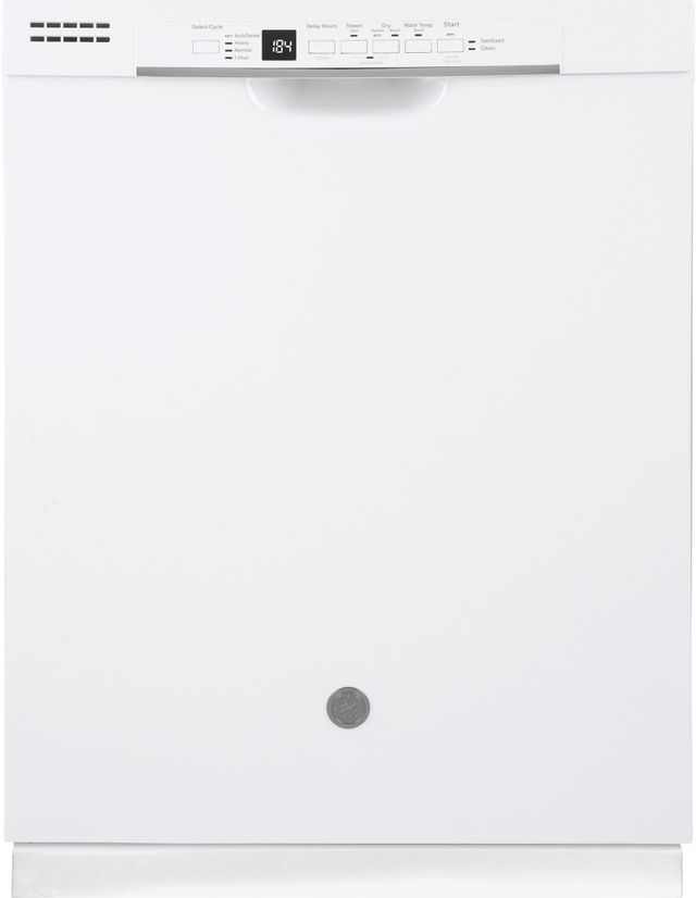 GE® 24" Built In Dishwasher-White-0