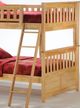 Night & Day Furniture™ Ginger Natural Full/Full Bunk Bed-1