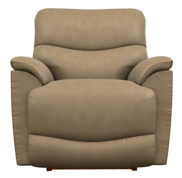 La-Z-Boy® Trouper Silt Power Rocking Recliner with Headrest-1